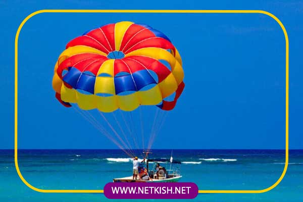 پاراسل سواری کیش