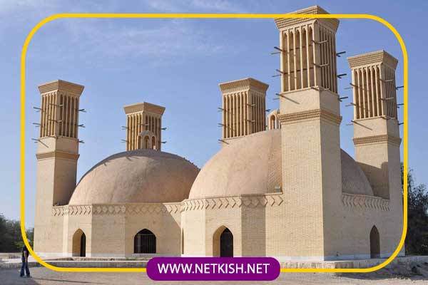 مکان های دیدنی و جاذبه های گردشگری کیش 11 آب انبار دوقلو کیش