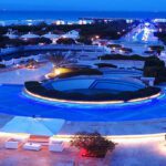 محوطه هتل مارینا پارک کیش