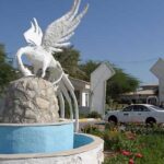 محوطه هتل سیمرغ کیش