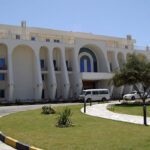 نمای بیرونی هتل آفتاب شرق کیش