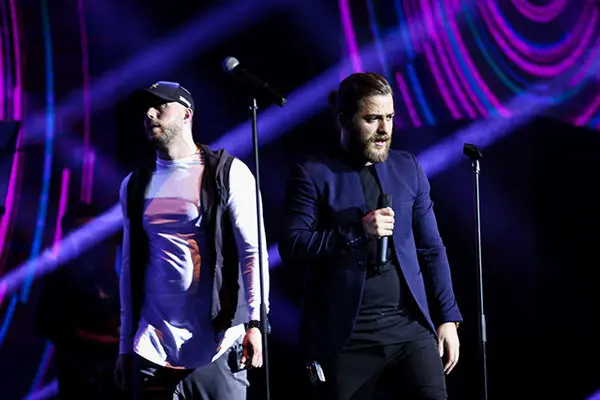 کنسرت مسیح و آرش 2 قیمت بلیط کنسرت مسیح و آرش