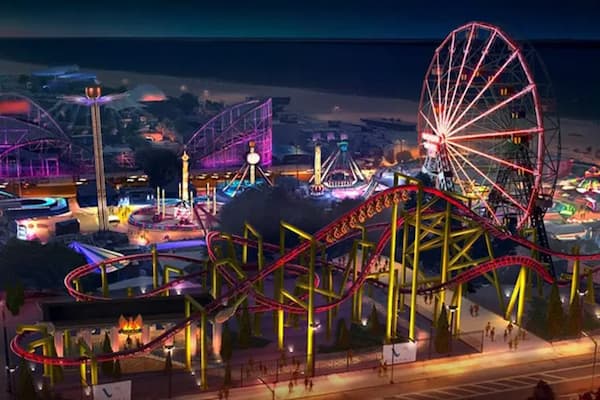 شهربازی هایلند در پارک شهر کیش